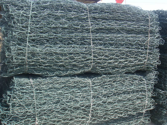 包塑六角編織石籠網